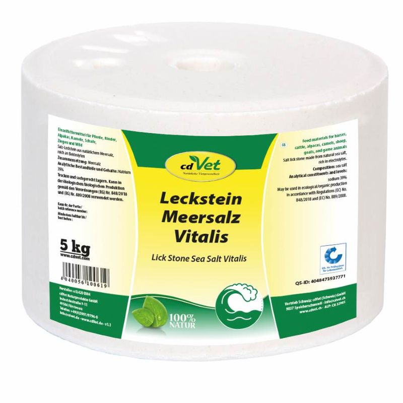 Leckstein Meersalz Vitalis