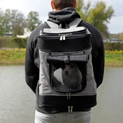 lionto Haustier-Rucksack bis 14 kg, ergonomisch lionto Haustier-Rucksack bis 14 kg, ergonomisch