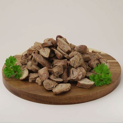 Hühnerherzen Gefriergetrocknet 60g, Natürlicher Snack für Hunde und Katzen