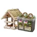 PANTO Winter-Vogelglück Set mit Vogelhaus und Winterfutter