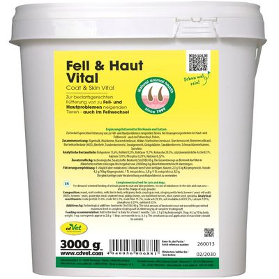 Fell & Haut Vital Hund & Katze