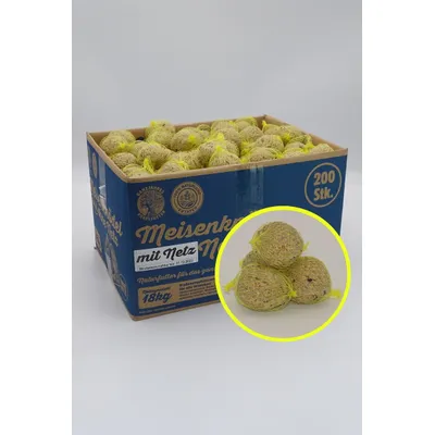 Futterbauer ca. 200x90gramm Meisenknödel MIT NETZ Futterbauer ca. 200x90gramm Meisenknödel MIT NETZ