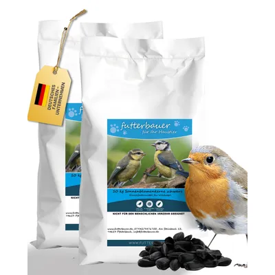 Futterbauer 20 kg Sonnenblumenkerne schwarz