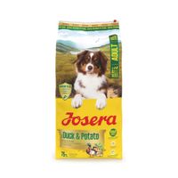 Packung Josera Adult Duck & Potato Trockenfutter für Hunde