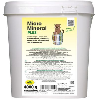 MicroMineral plus Hund & Katze