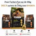 CHARM Croquettes Poulet Chien 10kg + 2 Sachets Offerts