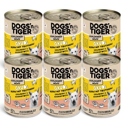 Dogs’n Tiger Gaudi – Aliment complet pour chiens au poulet et à la dinde