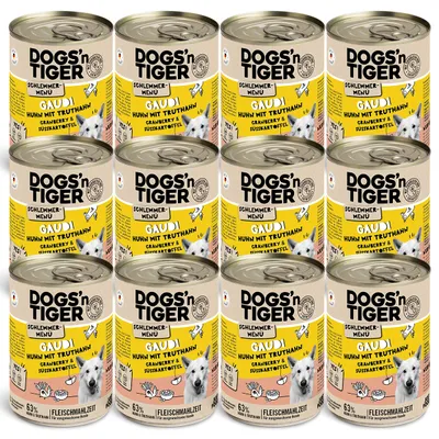 Dogs’n Tiger Gaudi – Aliment complet pour chiens au poulet et à la dinde Dogs’n Tiger Gaudi – Aliment complet pour chiens au poulet et à la dinde