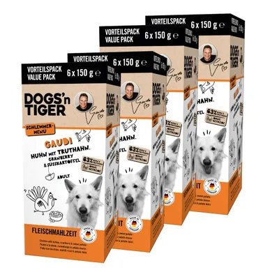 Dogs’n Tiger Gaudi Multibox, Hundefutter, Huhn & Truthahn Dogs’n Tiger Gaudi Multibox, Hundefutter, Huhn & Truthahn