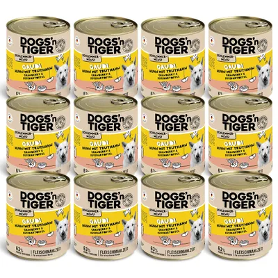 Dogs’n Tiger Gaudi – Aliment complet pour chiens au poulet et à la dinde Dogs’n Tiger Gaudi – Aliment complet pour chiens au poulet et à la dinde