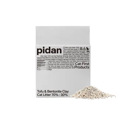 pidan Tofu- & Bentonit-Katzenstreu