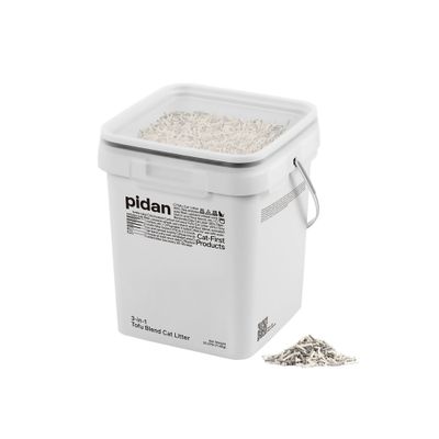PIDAN Tofu- & Bentonit-Katzenstreu mit Aktivkohle