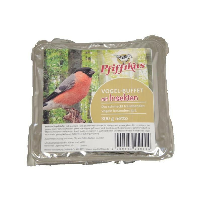 Pfiffikus Vogel-Buffet Insekten