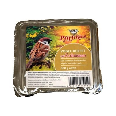 Pfiffikus Vogel-Buffet Erdnüsse