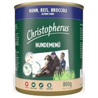 Packung Christopherus Hundemenü Senior Huhn & Reis