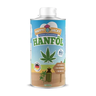 HAPPY JACKY Hanf-Öl HAPPY JACKY Hanf-Öl
