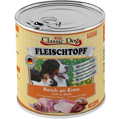 Classic Dog Adult Fleisch Pur 6x800g