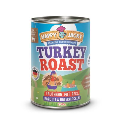 HAPPY JACKY Nassfutter Monoprotein 6x820g