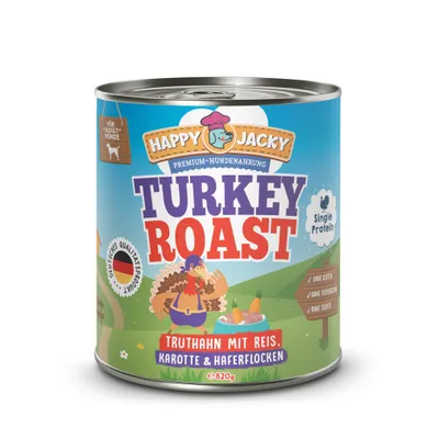 HAPPY JACKY Nassfutter Monoprotein 12x200g HAPPY JACKY Nassfutter Monoprotein 12x200g