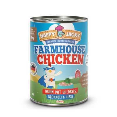 HAPPY JACKY Nassfutter Monoprotein 12x200g