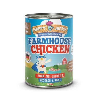 HAPPY JACKY Nassfutter Monoprotein 12x410g HAPPY JACKY Nassfutter Monoprotein 12x410g