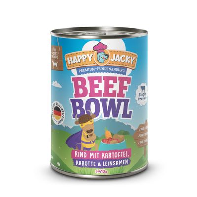 HAPPY JACKY Nassfutter Monoprotein 12x200g
