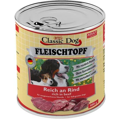 Classic Dog Adult Fleisch Pur 6x800g Classic Dog Adult Fleisch Pur 6x800g