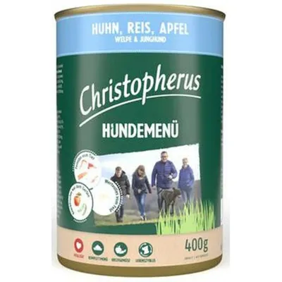Christopherus Hundemenü Junior 6x400g Christopherus Hundemenü Junior 6x400g