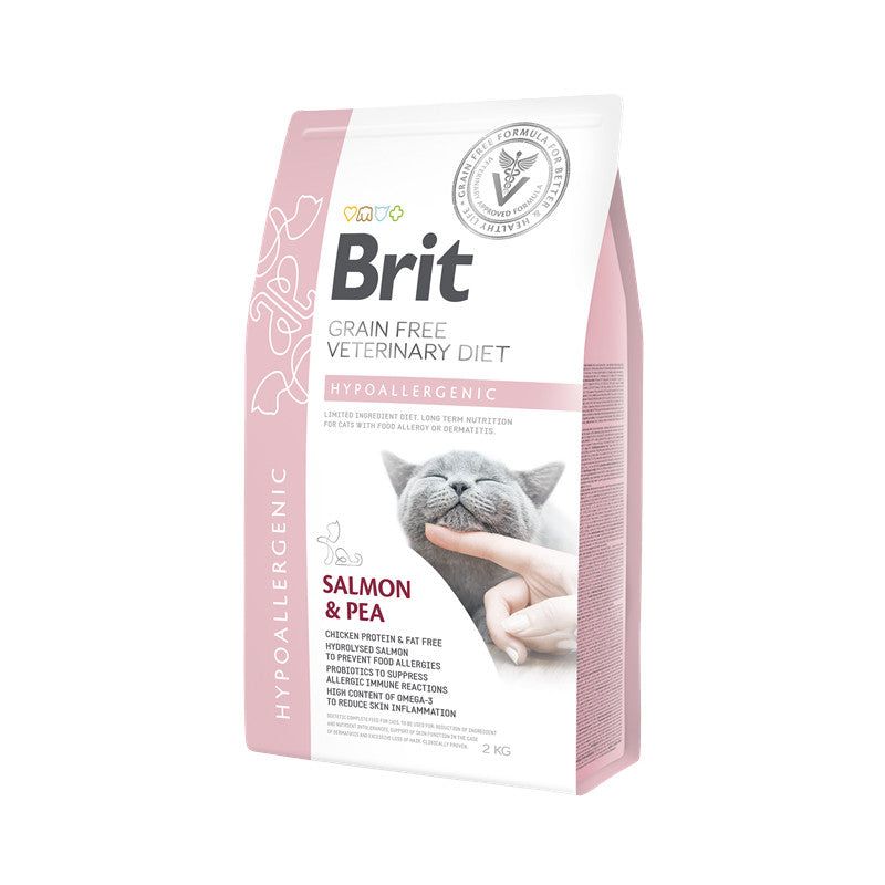 Brit Vet Diet Cat Hypoallerg.