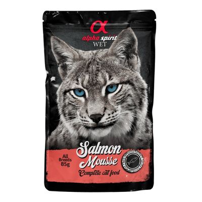 alpha spirit Cat Pouch Mousse 24x85g