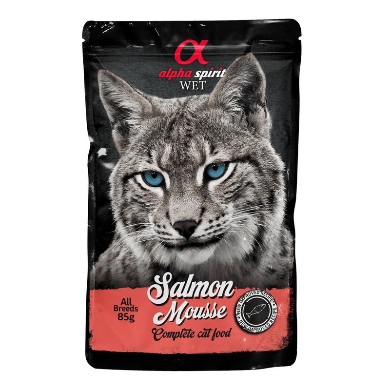 alpha spirit Cat Pouch Mousse 24x85g