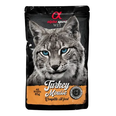 alpha spirit Cat Pouch Mousse 24x85g alpha spirit Cat Pouch Mousse 24x85g