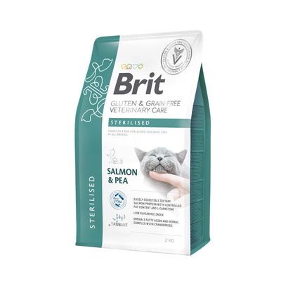 Brit Vet Diet Cat Steril.