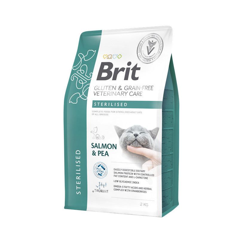 Brit Vet Diet Cat Steril.