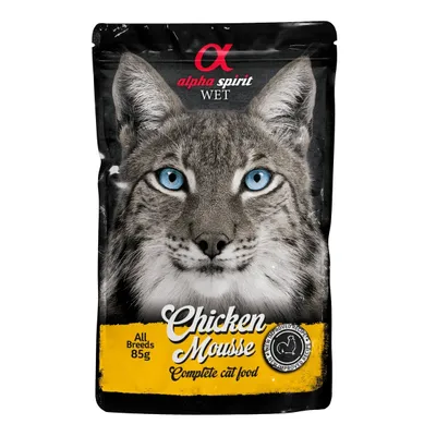 alpha spirit Cat Pouch Mousse 24x85g alpha spirit Cat Pouch Mousse 24x85g