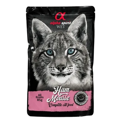 alpha spirit Cat Pouch Mousse 24x85g alpha spirit Cat Pouch Mousse 24x85g