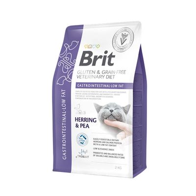 Brit Vet Diet Cat Gastro-Low fat