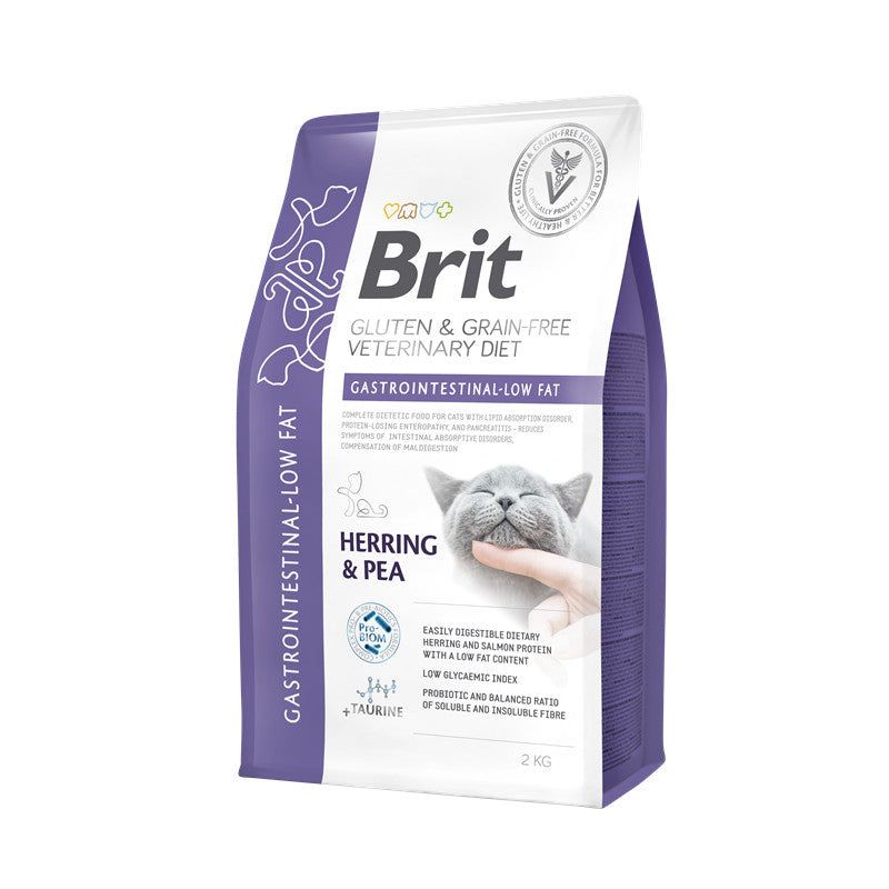 Brit Vet Diet Cat Gastro-Low fat