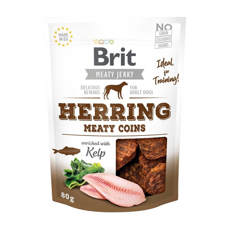 Brit Dog Snack M. Jerky Coins 960 g