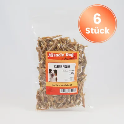 Miracle Dog kleine Fische 6 x 250g Miracle Dog kleine Fische 6 x 250g