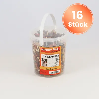 Miracle Dog Trainer Mix Eimer 16 x 500g Miracle Dog Trainer Mix Eimer 16 x 500g