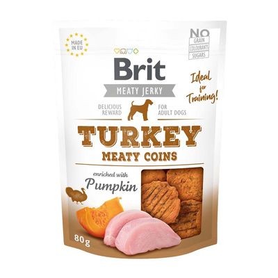 Brit Dog Snack M. Jerky Coins 960 g