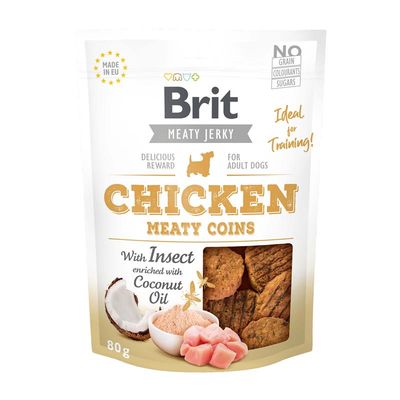Brit Dog Snack M. Jerky Coins 960 g