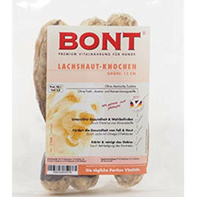 Bont Lachskauknochen in Fischform 12cm - 100g