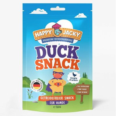 HAPPY JACKY Mono Hundesnack 6x130g
