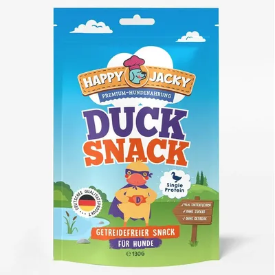 HAPPY JACKY Mono Hundesnack 6x130g HAPPY JACKY Mono Hundesnack 6x130g