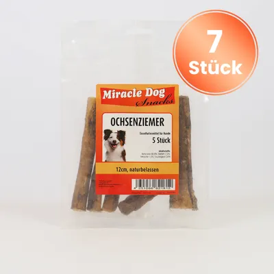 Miracle Dog Ochsenziemer 7x 12cm 5St