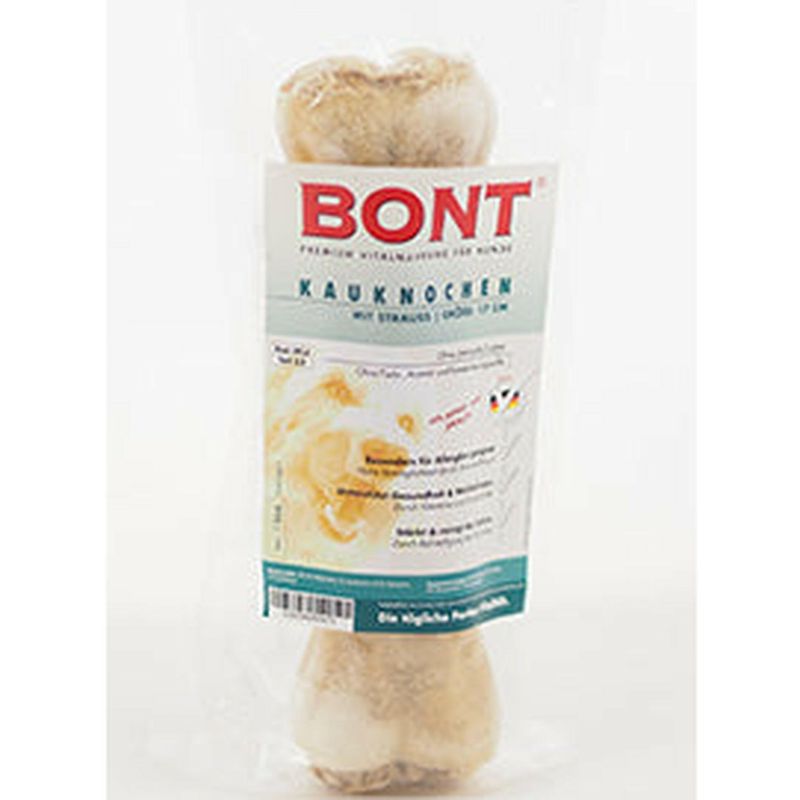 Bont Kauknochen natur gefüllt- 17cm 120 g