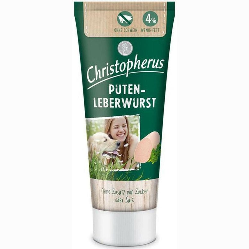 Christopherus Putenleberwurst 12x75g