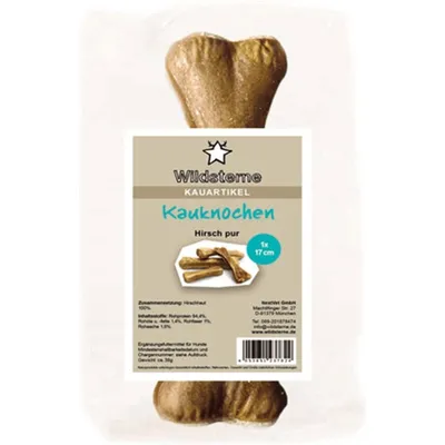 Wildsterne Kauknochen Hirsch pur 10 g Wildsterne Kauknochen Hirsch pur 10 g